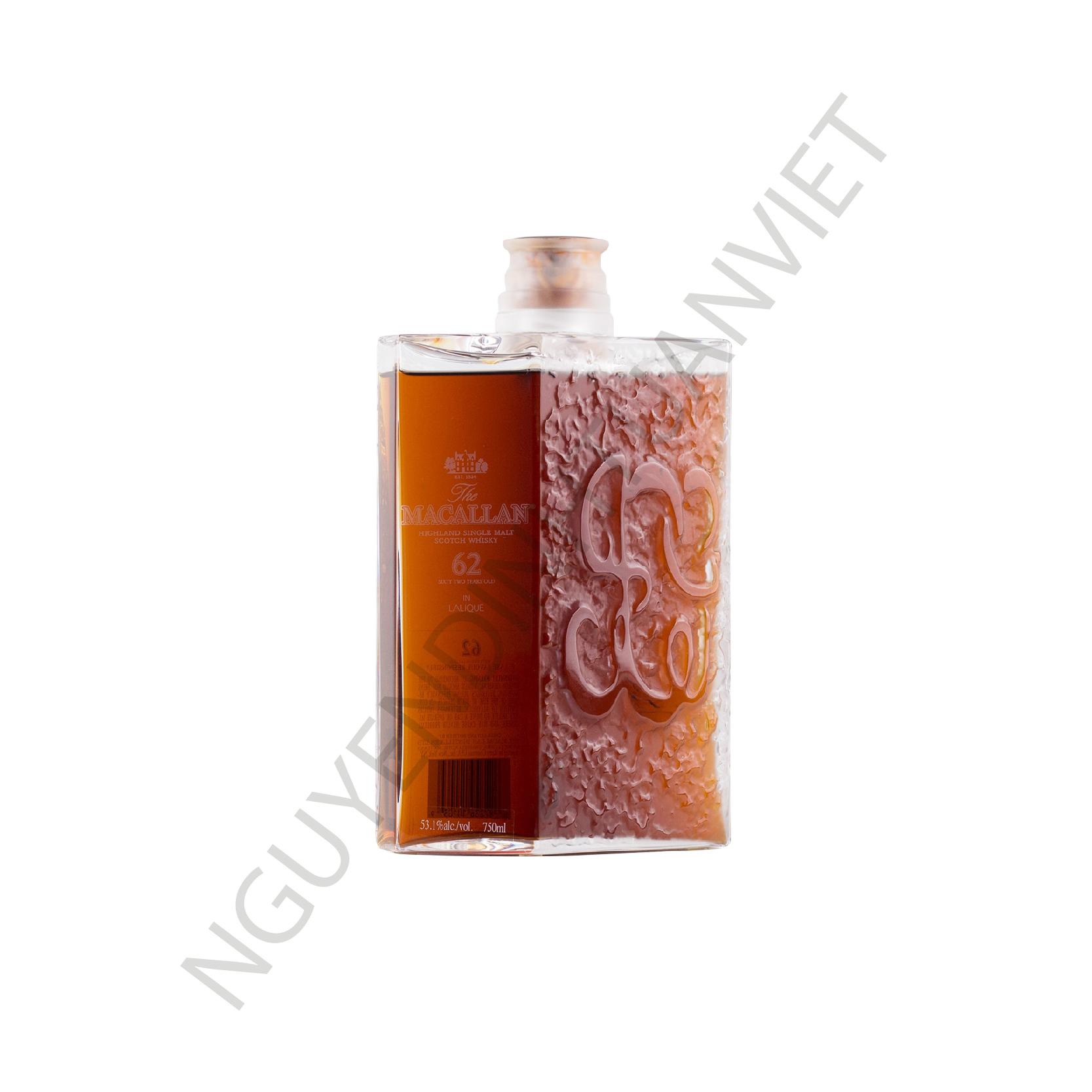 Macallan in lalique 1962