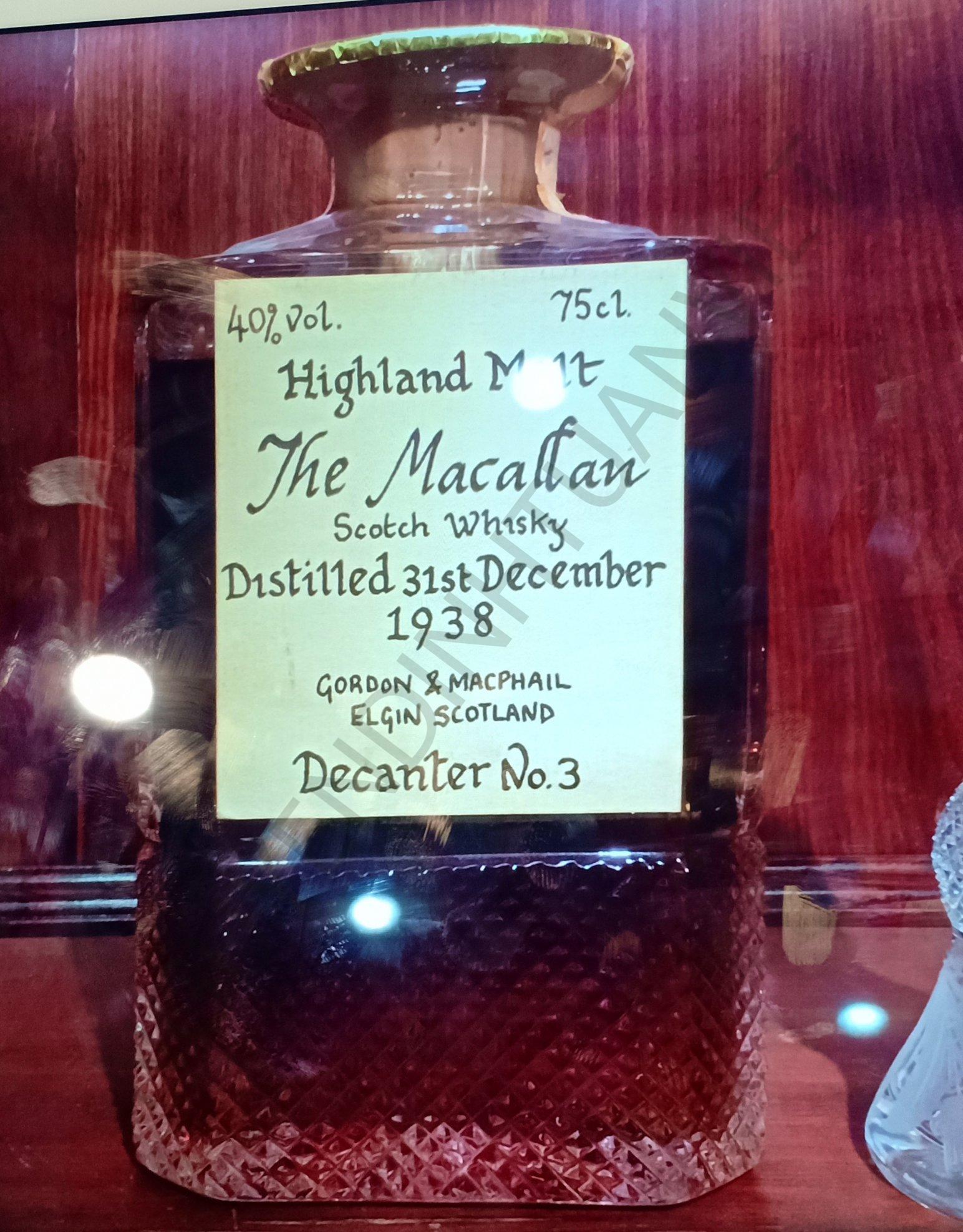 The Macallan 1938 Single Malt Scotch Whisky