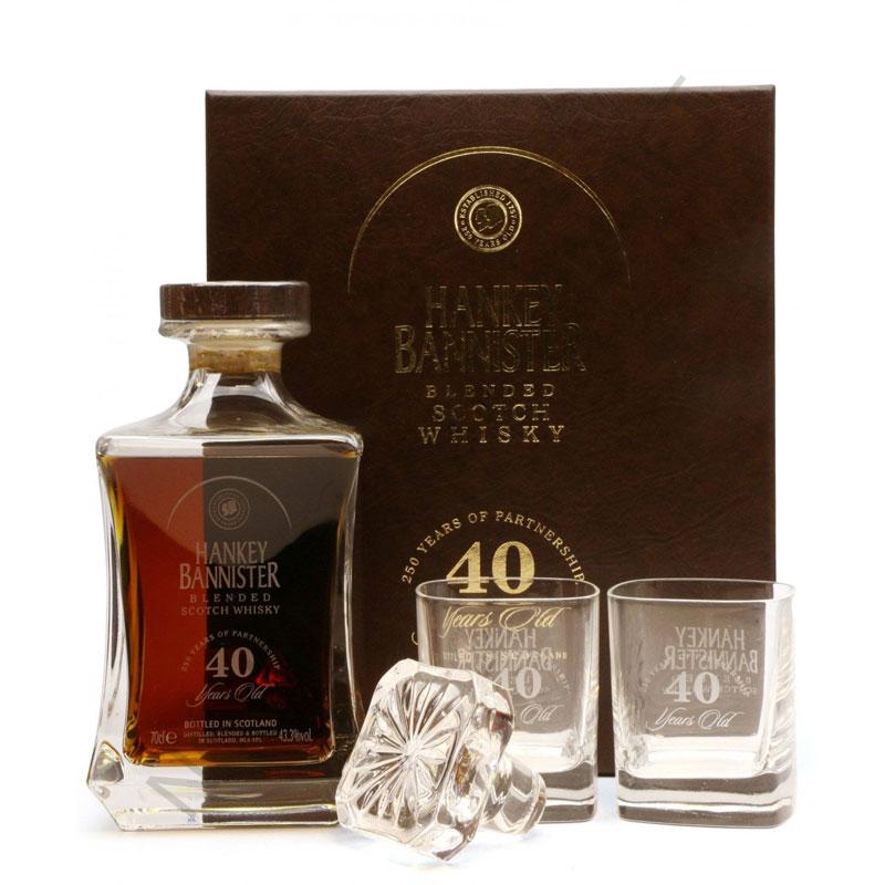 Hankey Bannister 40 Years Old - 250TH Anniversary Decanter