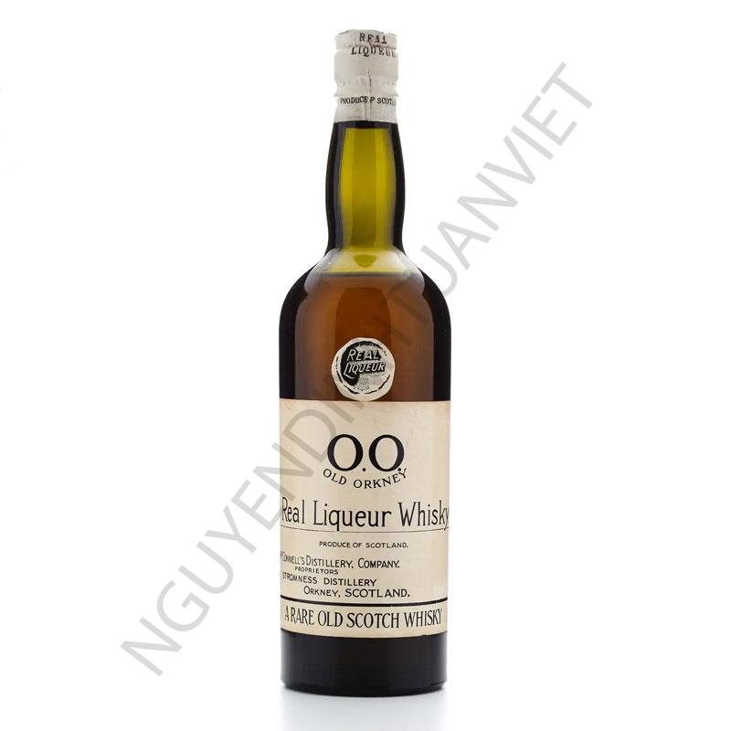O.O. Old Orkney Real Liqueur Whisky circa 1930s