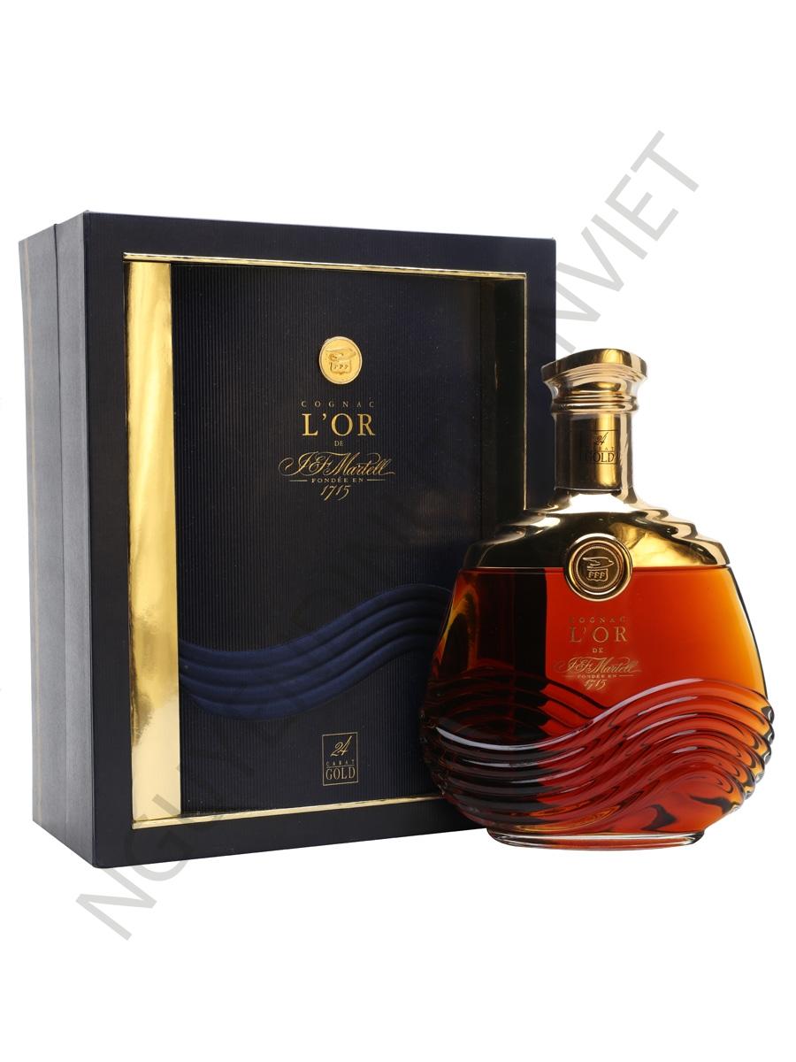 cognac l'or de j&f martell 1715