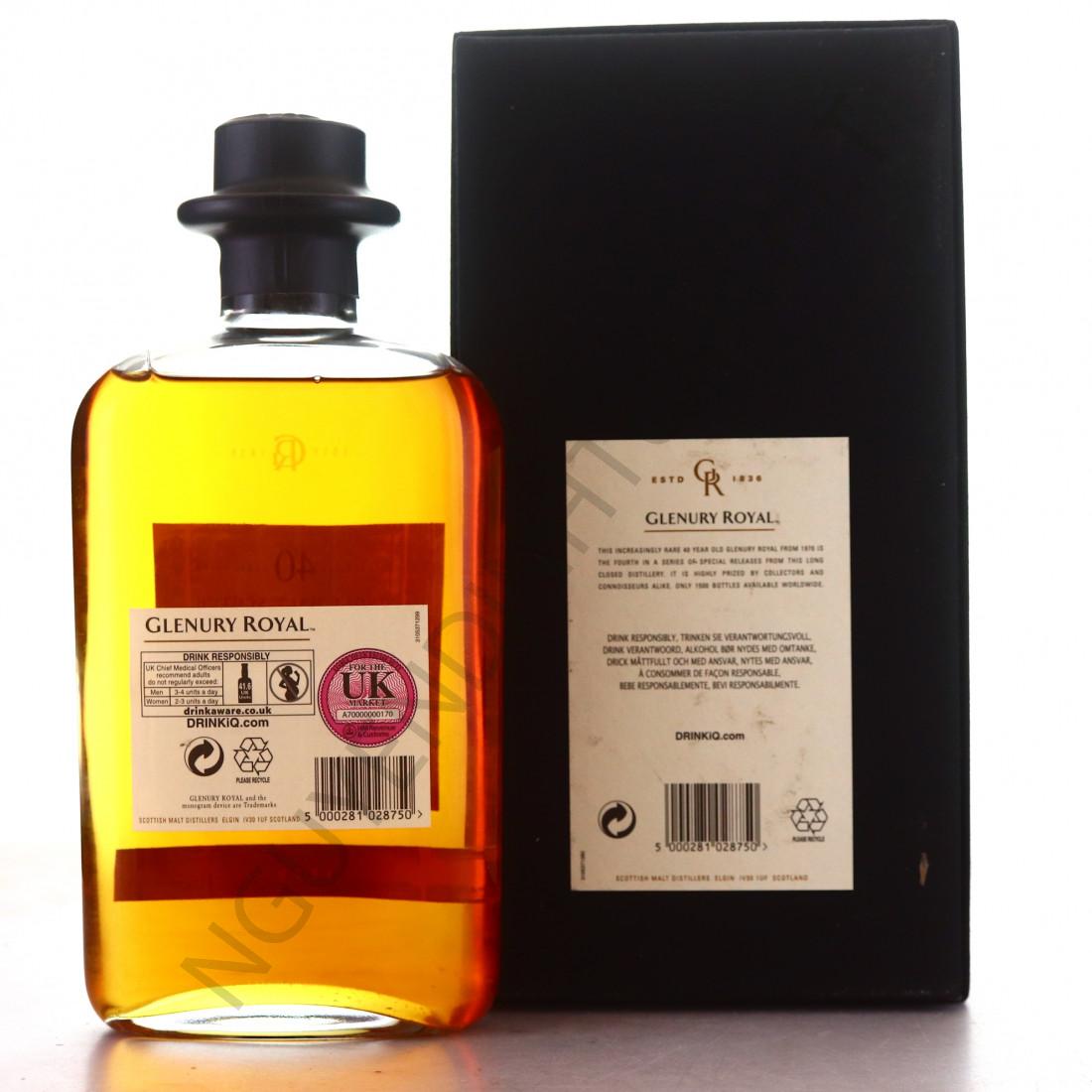 Glenury Royal 1970 40 Year Old 2