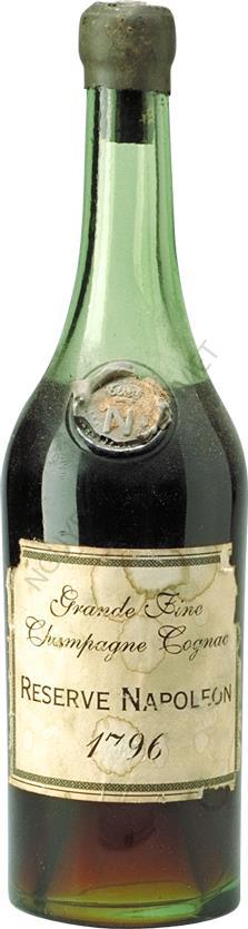 COGNAC GRANDE FINE CHAMPAGNE 1796 RÉSERVE NAPOLÉON