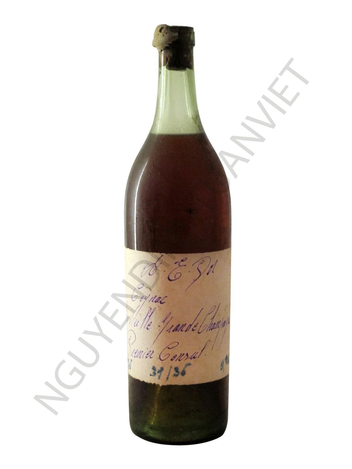 Cognac A.E. Dor Très Vieille Grande Champagne Premier Consul Vintage 1800