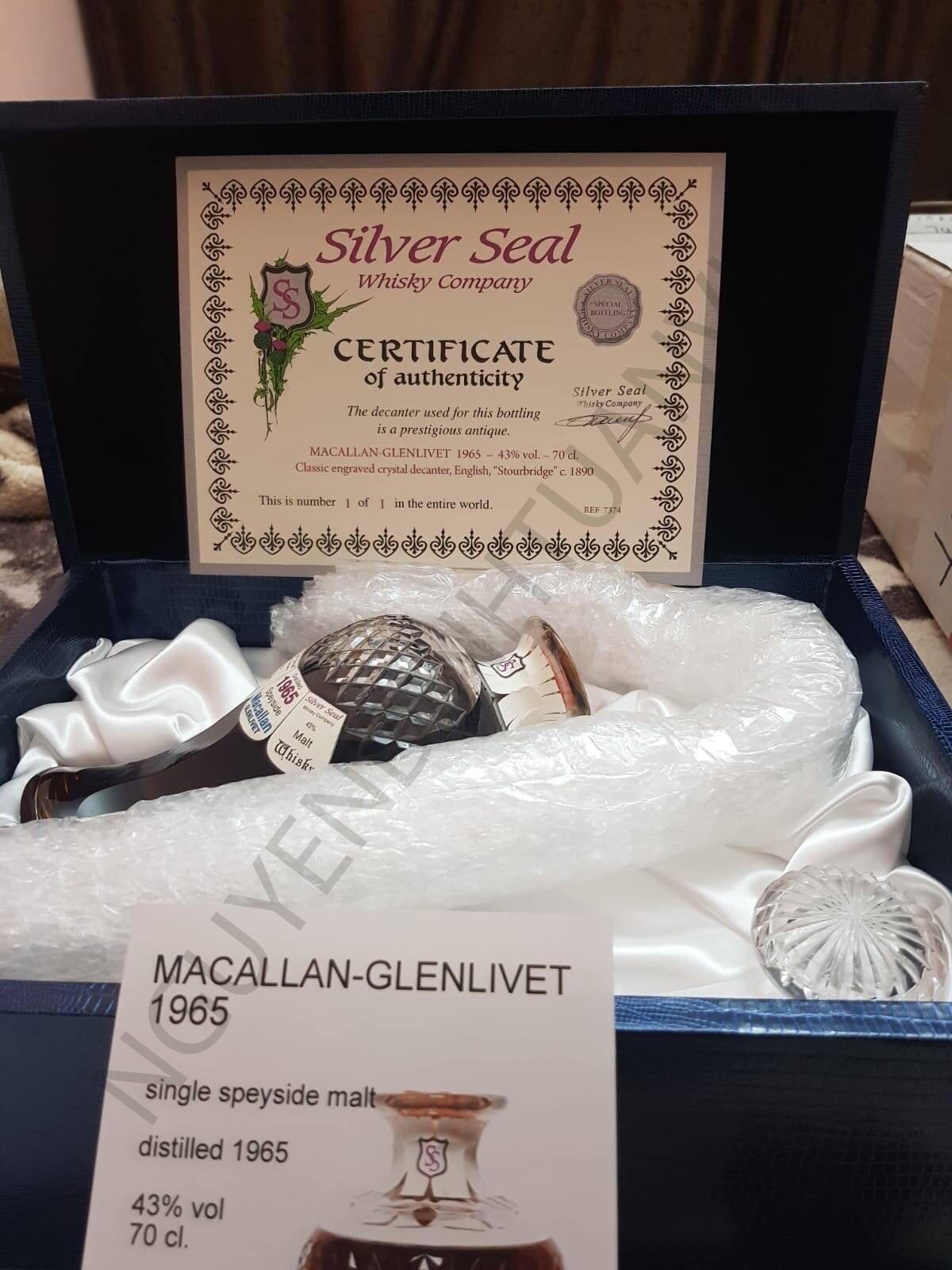 MACALLAN-GLENLIVET 1965