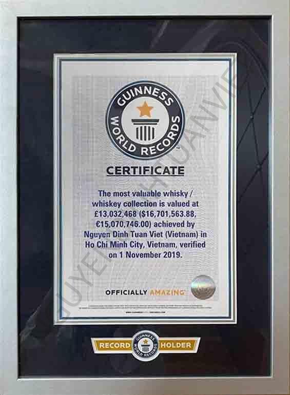 Chung nhan Whisky